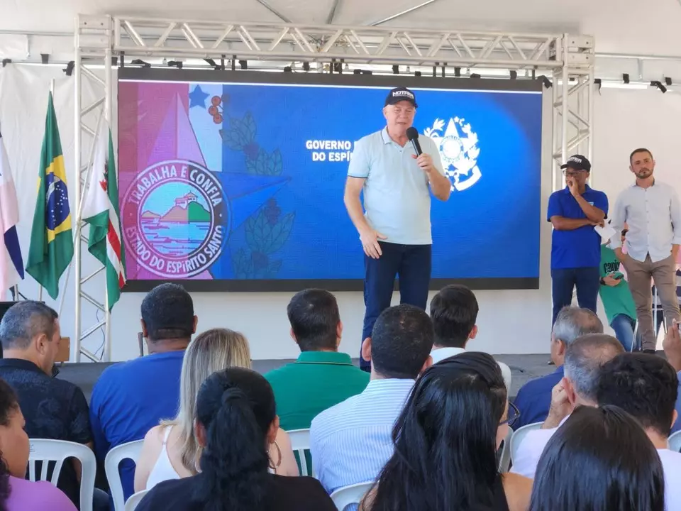 Governador Renato Casagrande entrega obras no Noroeste do Estado